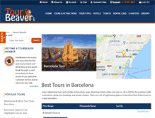 Tablet Screenshot of barcelonasightseeing.net